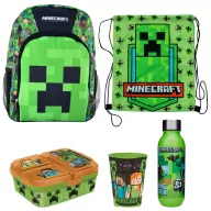 Minecraft Pixel Crafting školski set od 5 dijelova