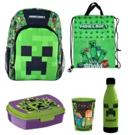 Minecraft Pixel Attitude školski komplet od 5 dijelova