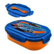 Hot Wheels Race kutija za sendviče + set pribora za jelo