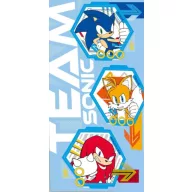   Sonic the Hedgehog Team ručnik za kupanje, ručnik za plažu 70x140cm