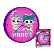 LOL Surprise Dance zidni sat 25 cm