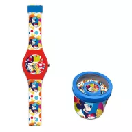 Disney Mickey Bubble analogni ručni sat u metalnoj kutiji