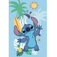 Disney Lilo i Stitch Summer flis pokrivač 100x150cm