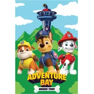 Psići u ophodnji Adventure Bay fleece pokrivač 100x150cm