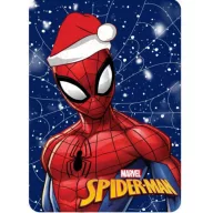 Spider-Man Snowing Božićna flis deka 100x140cm