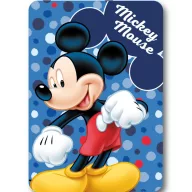Disney Mickey Dots polarni pokrivač 100x140cm