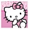 Hello Kitty Cutie ručnik za ruke, ručnik za lice, ručnik 30x30cm