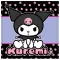 Hello Kitty Kuromi ručnik za ruke, ručnik za lice, ručnik 30x30cm
