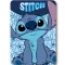 Disney Lilo i Stitch Happy pokrivač od flisa 100x140cm