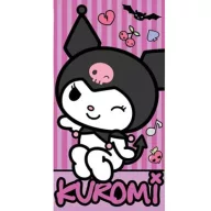   Hello Kitty Punk Kuromi kupaonski ručnik, ručnik za plažu 70x140cm (Brzo sušenje)