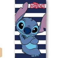   Disney Lilo i Stitch Cool Stripe kupaonski ručnik, plažni ručnik 70x140cm (Brzo Sušenje)