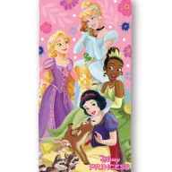   Disney Princeze Sparkle Kingdom ručnik za kupanje, ručnik za plažu 70x140cm (Brzo Sušenje)