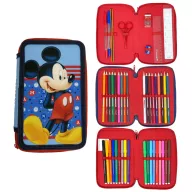 Disney Mickey Dots napunjena trostruka pernica