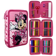 Disney Minnie Lovely Charm napunjena trokatna pernica