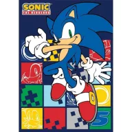 Sonic the Hedgehog Blue Blur fleece deka 100x140cm
