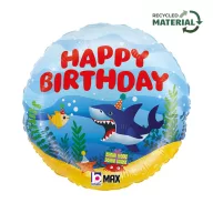 Sretan rođendan Ocean Fólia balon Sretan Rođendan 46 cm