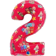 Cocomelon Red Folični balon broj 2, 66 cm