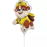 Psići u ophodnji Rubble mini folijski balon 35 cm (WP)
