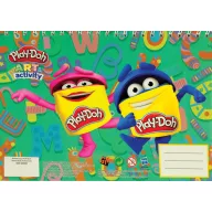   Play-Doh Art A/4 spiralna skicirka, blok za crtanje od 40 listova