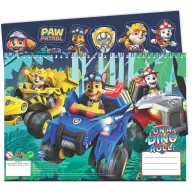   Psići u ophodnji Dino Rescue A/4 spiralna skica bilježnica s 40 stranicom s naljepnicom