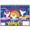 Baby Shark Wave A/4 spiralni blok za skiciranje s 30 listova