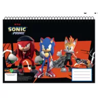   Sonic the Hedgehog Get Me A/4 spiralni blok za skiciranje, 30 listova
