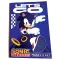 Sonic the Hedgehog Let's Go B/5 bilježnica s linijama, 40 listova