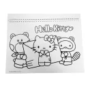 Hello Kitty World Spiralni skicirni blok A4, 40 listova s naljepnicama