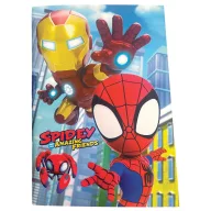   Spider-Man Spidey Friends B/5 linirani školski blok, 40 listova
