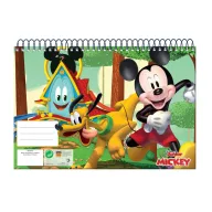   Disney Mickey Fun Times A/4 spiralni blok za skiciranje, 30 listova
