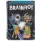 Brainrot Dark B/5 spiralni blok s linijama, 70 listova