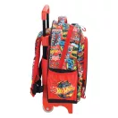 Hot Wheels Race to Win dječji školski ruksak s kotačićima, torba 30 cm