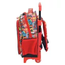 Hot Wheels Race to Win dječji školski ruksak s kotačićima, torba 30 cm