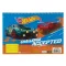Hot Wheels Runner Spiralna bilježnica za skice A4, 30 listova