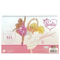   Barbie Ballerina A/4 bilježnica sa spiralom za skiciranje, 30 listova