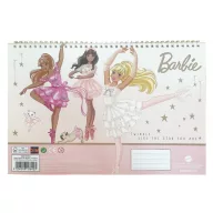   Barbie Ballerina A/4 spiralni skicirni blok s 40 stranica i naljepnicama