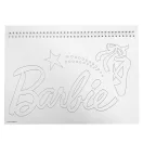 Barbie Ballerina A/4 spiralni skicirni blok s 40 stranica i naljepnicama