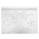 Barbie Ballerina A/4 spiralni skicirni blok s 40 stranica i naljepnicama