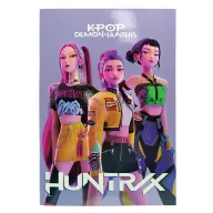   K-Pop Demon Hunters Trio B/5 linirana bilježnica, 40 listova