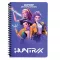 K-Pop Demon Hunters Warriors Spiralni bilježnica B/5 s linijama, 105 listova