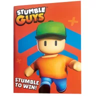 Stumble Guys Win B/5 linijski notes, 40 listova