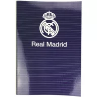 Real Madrid Blue B/5 linirana bilježnica, 40 listova
