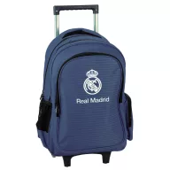 Real Madrid Blue školska torba s kotačima, torba 46 cm