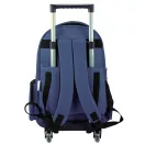 Real Madrid Blue školska torba s kotačima, torba 46 cm