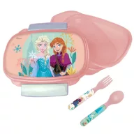   Disney Snježno kraljevstvo Together kutija za sendviče + set pribora za jelo