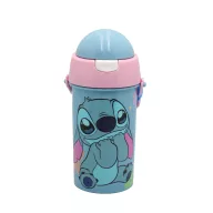   Disney Lilo i Stitch Alien 626 Plastična boca sa slamkom i kukom 500 ml