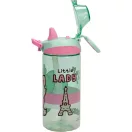 Disney Marie Little Lady plastična boca sa slamkom i vješalicom 450 ml