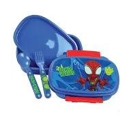   Spider-Man Dino-Webs kutija za sendviče + set pribora za jelo
