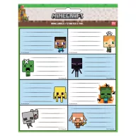   Stumble Guys Race Minecraft Creepers Need Hugs naljepnice za bilježnicu, 16 komada