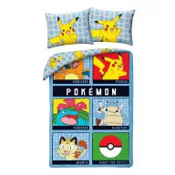   Pokémon Ready for Battle navlaka za posteljinu 140×200cm, 70×90 cm